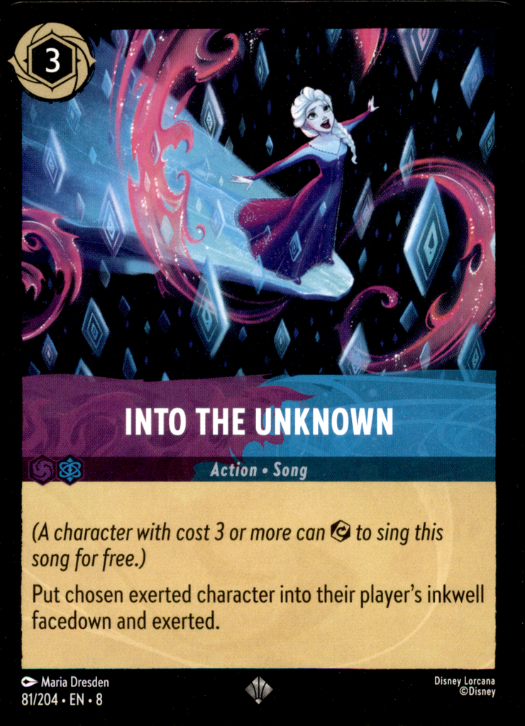Into the Unknown (Normal, Near Mint / Cold Foil / English)